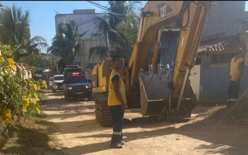 INEA e Polícia Civil realizam operação contra construções irregulares em Monte Alto, Arraial do Cabo | Arraial do Cabo - Rio de Janeiro
