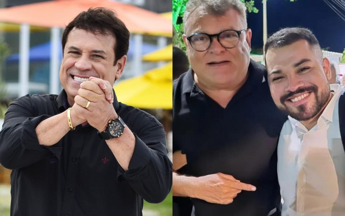 Marquinho Mendes (MDB), Alcimar Pontes (PP) e vereador Davi Souza (PP)
