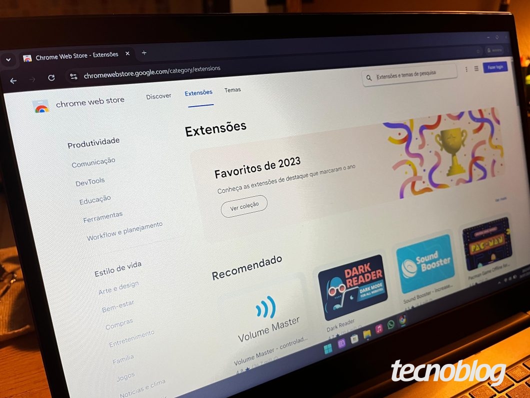 Como adicionar extensões no Google Chrome – Tecnoblog