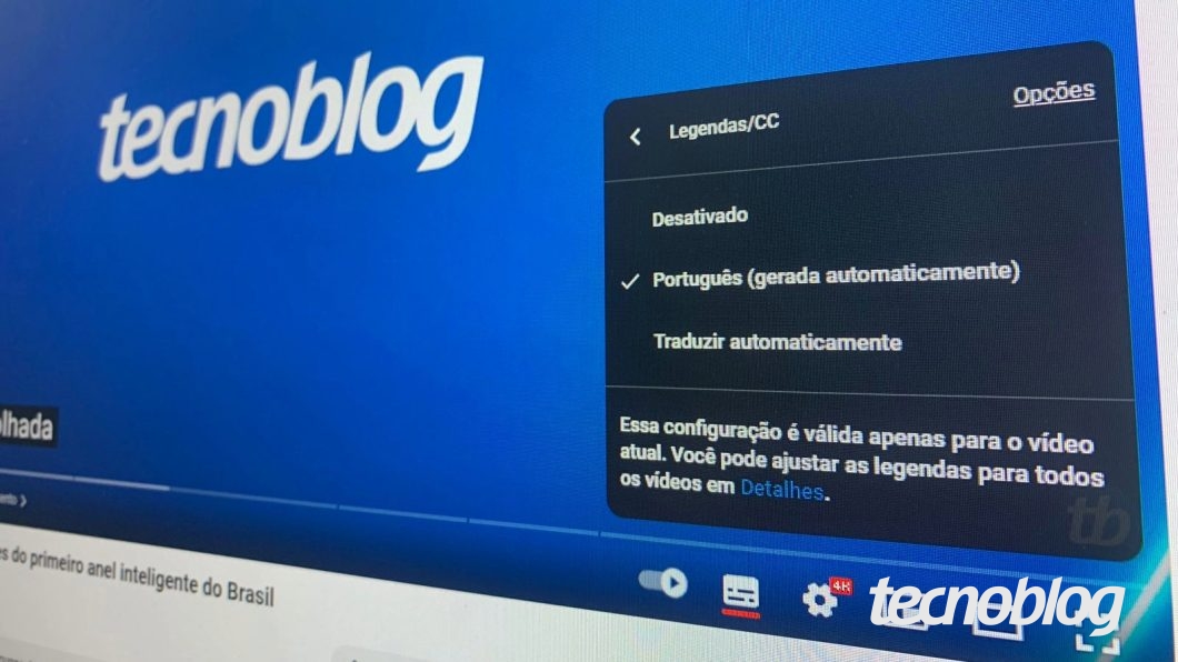 Como colocar legendas em português no YouTube pelo celular, PC ou smart TV – Tecnoblog