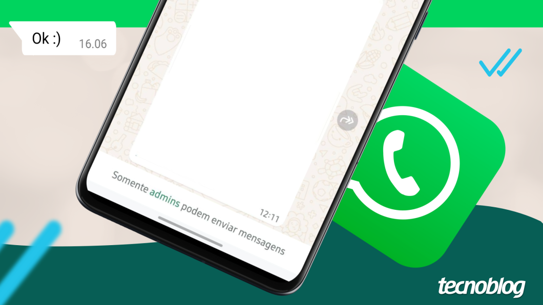 Como limitar um grupo no WhatsApp para que somente administradores enviem mensagens – Tecnoblog