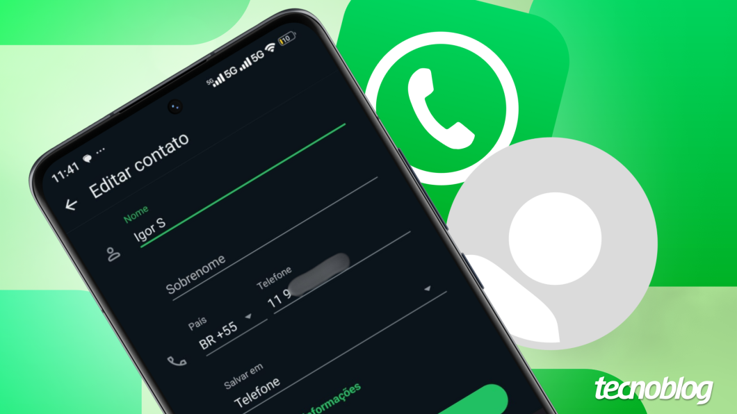 Como mudar o nome de um contato no WhatsApp – Tecnoblog
