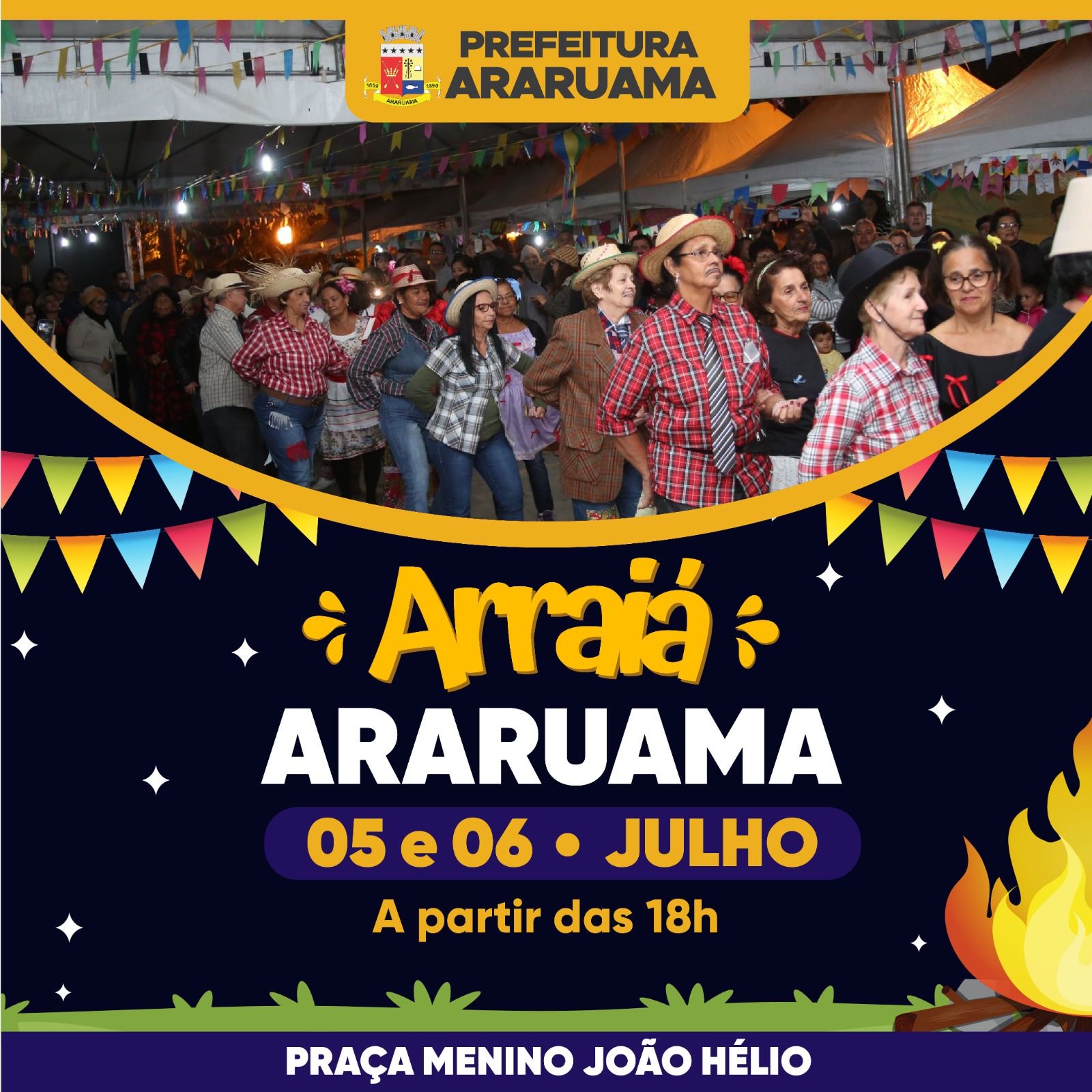 Prefeitura realiza o “Arraiá Araruama” com dois dias de festa