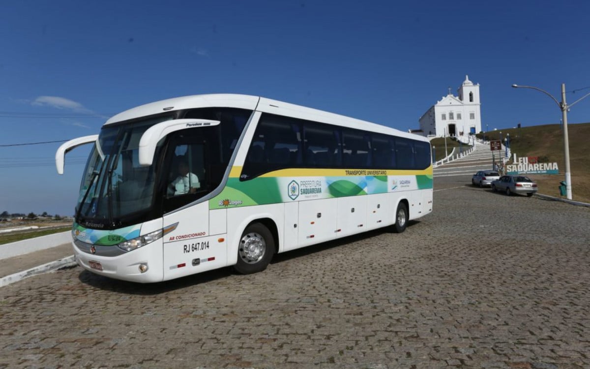 Saquarema vai iniciar o período de renovação do transporte universitário na próxima semana | Saquarema