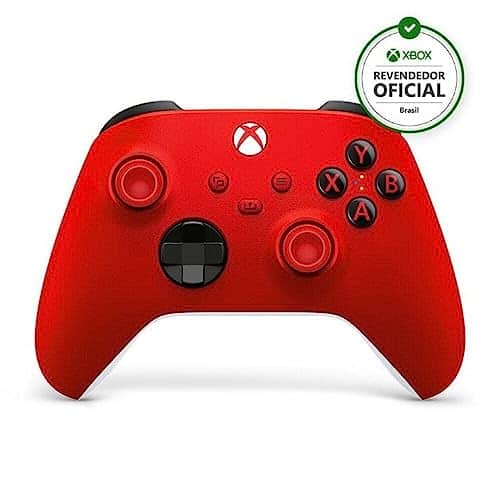 Controle Sem Fio Xbox Pulse Red