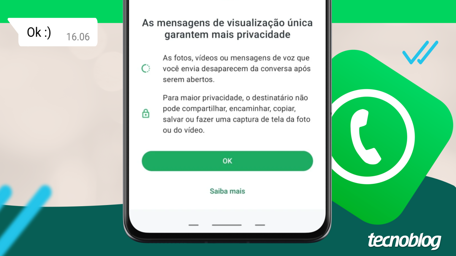 Como enviar uma foto ou vídeo de visualização única no WhatsApp – Tecnoblog