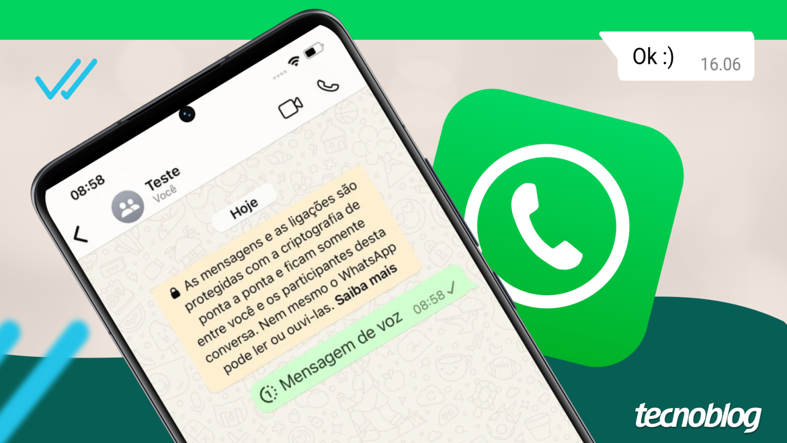 Como mandar áudio de visualização única no WhatsApp – Tecnoblog