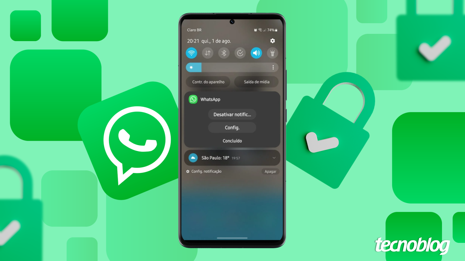 Como ocultar a notificação de sessão ativa do WhatsApp Web no Android – Tecnoblog