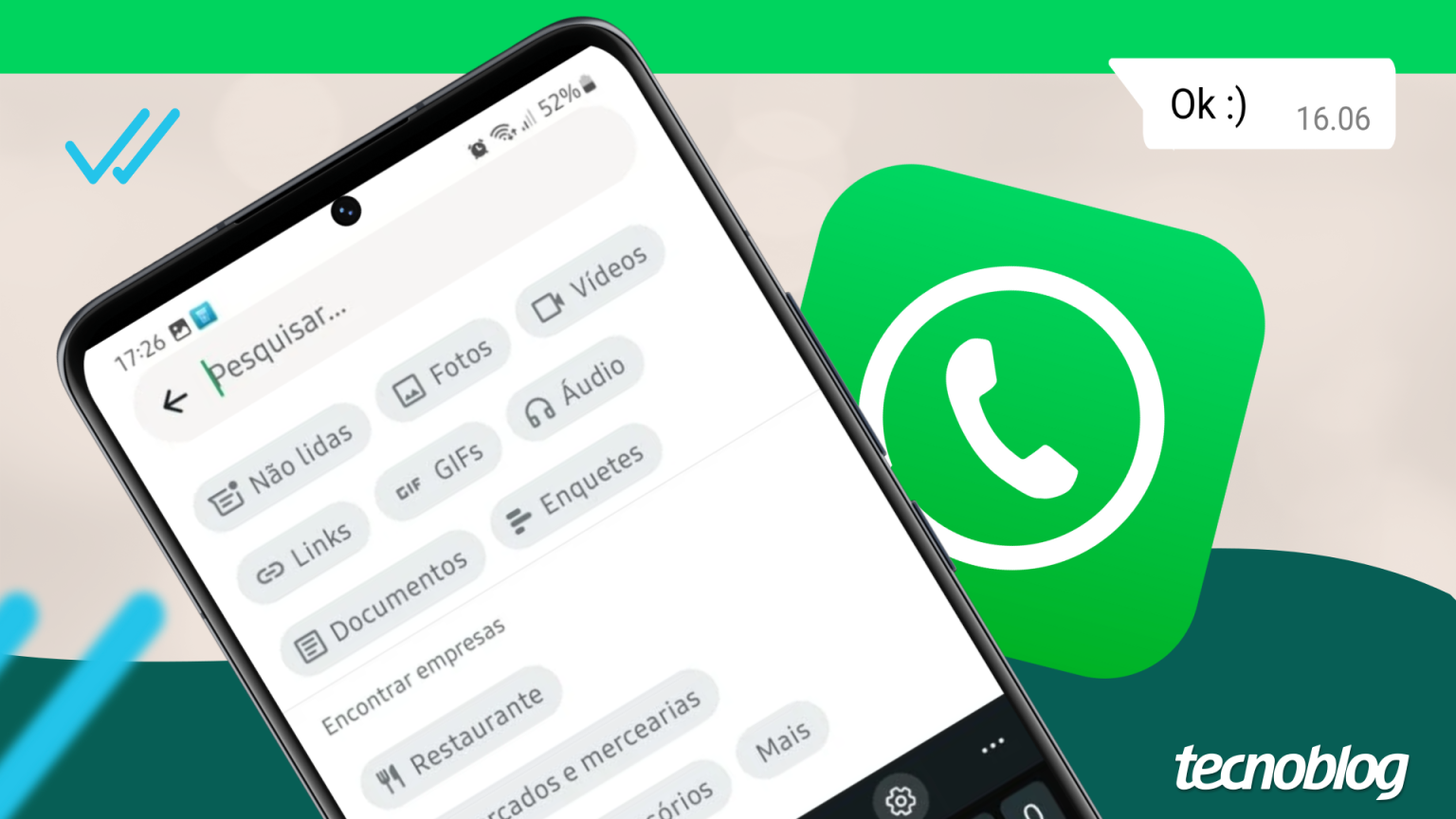 Como pesquisar no WhatsApp por data, mídia ou mensagens de conversas – Tecnoblog