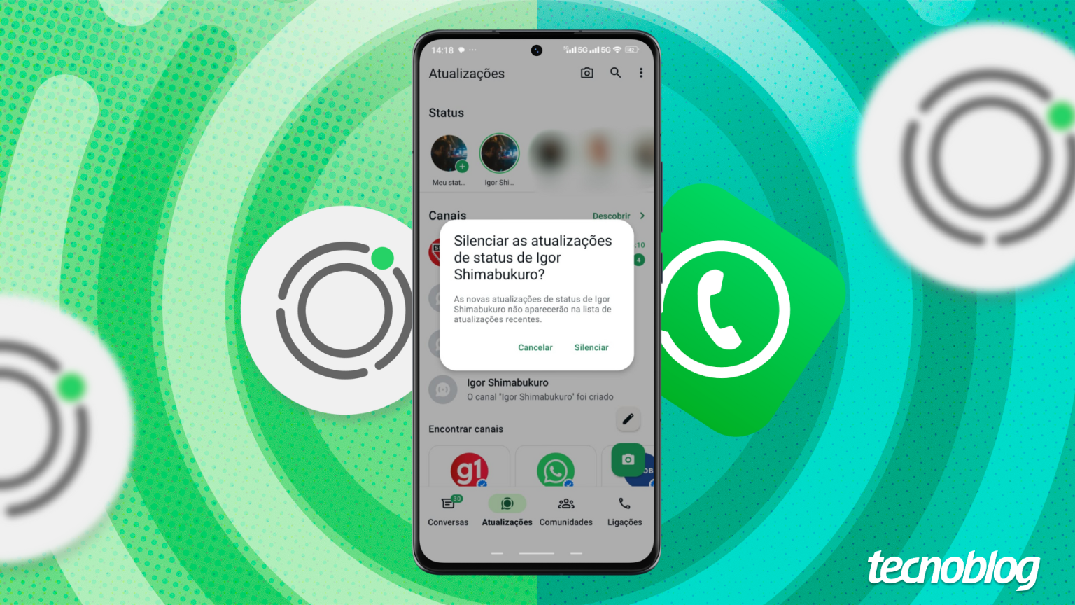 Como silenciar o status de uma pessoa no WhatsApp – Tecnoblog