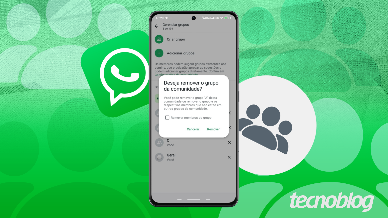 Como tirar um grupo de uma comunidade do WhatsApp – Tecnoblog