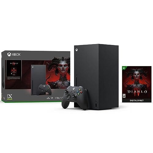 Console Xbox Series X com Diablo IV