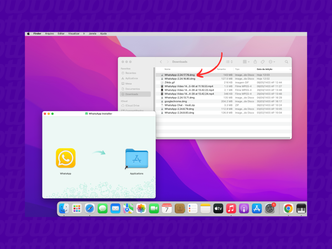 Instalando o WhatsApp Beta no dispositivo Mac