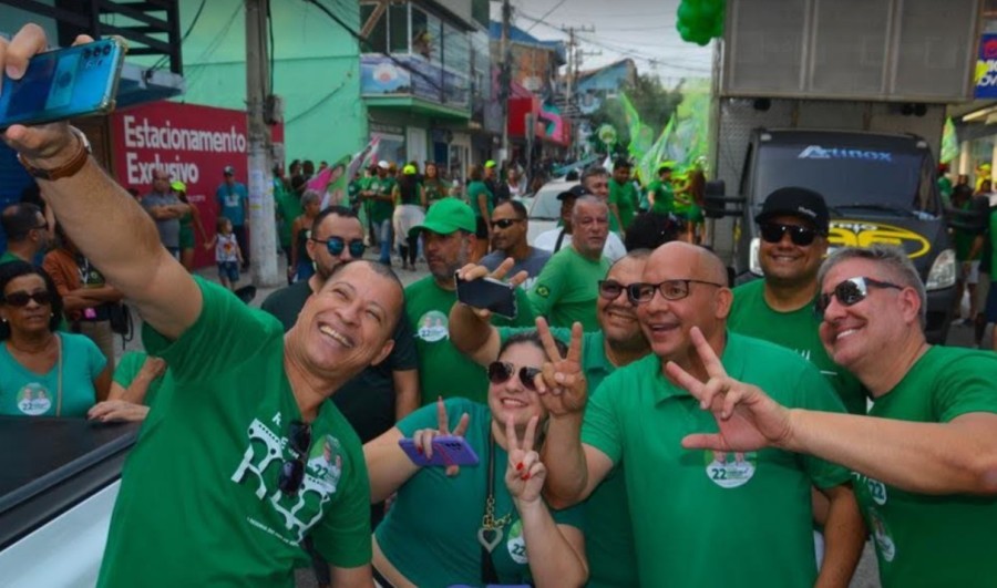 Apoio à reeleição de Marcelo Magno e Diego Silveira em Arraial do Cabo