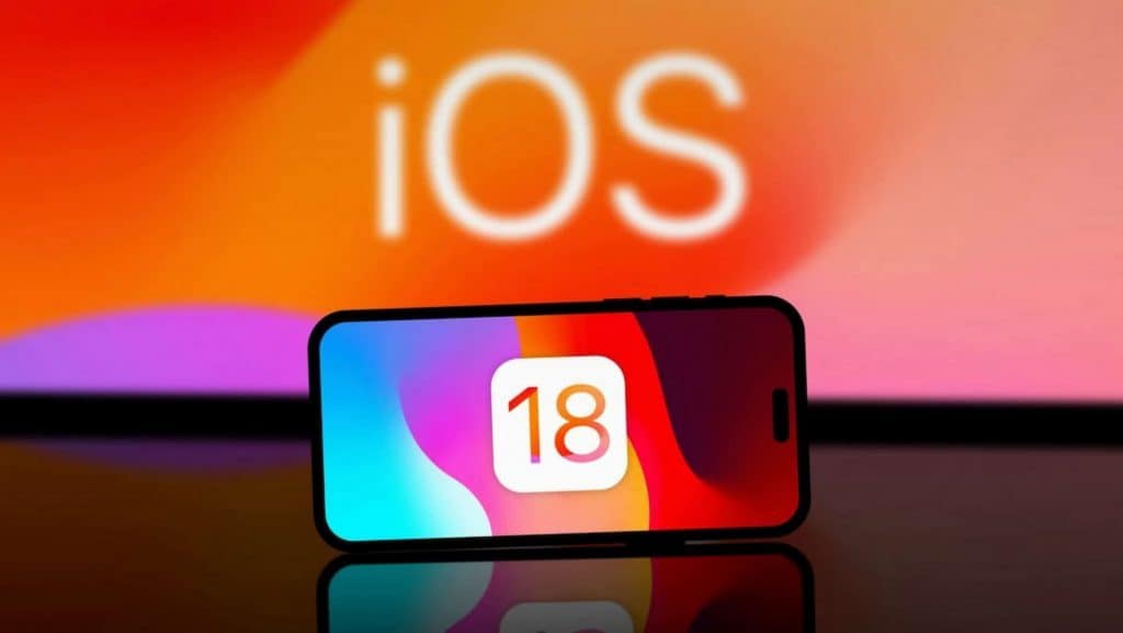 iOS 18 no iPhone 11 mostrando o sistema em funcionamento