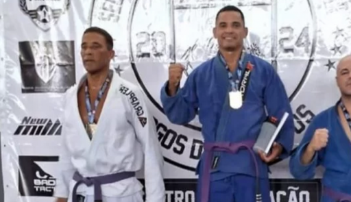 Sargento de Cabo Frio ganha 1º lugar em competição de jiu-jitsu nos Jogos da PM