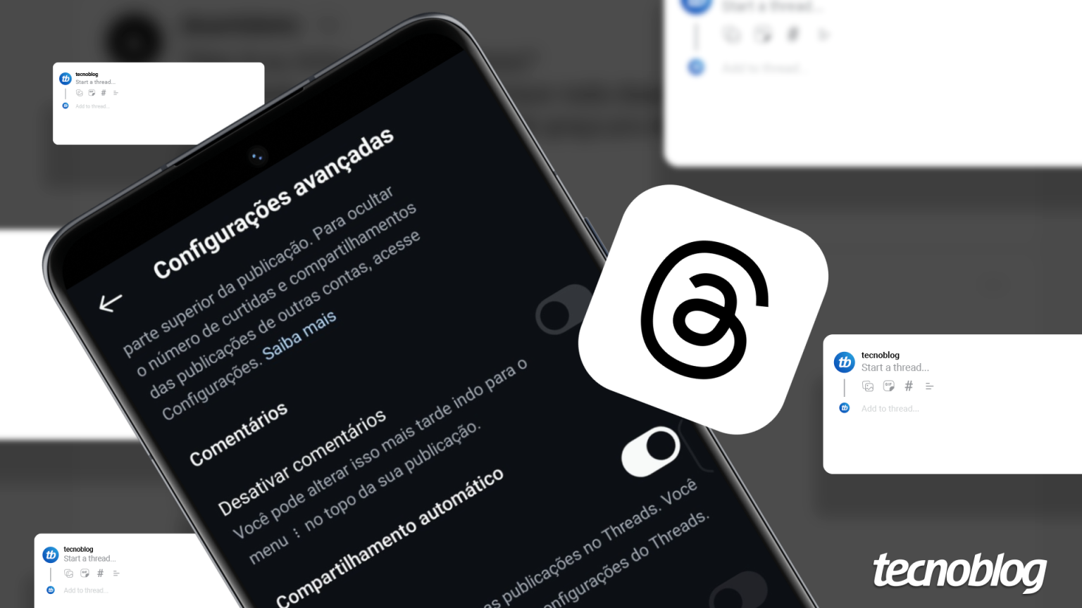 Como postar no Threads e Instagram ao mesmo tempo • Aplicativos e Software • Tecnoblog