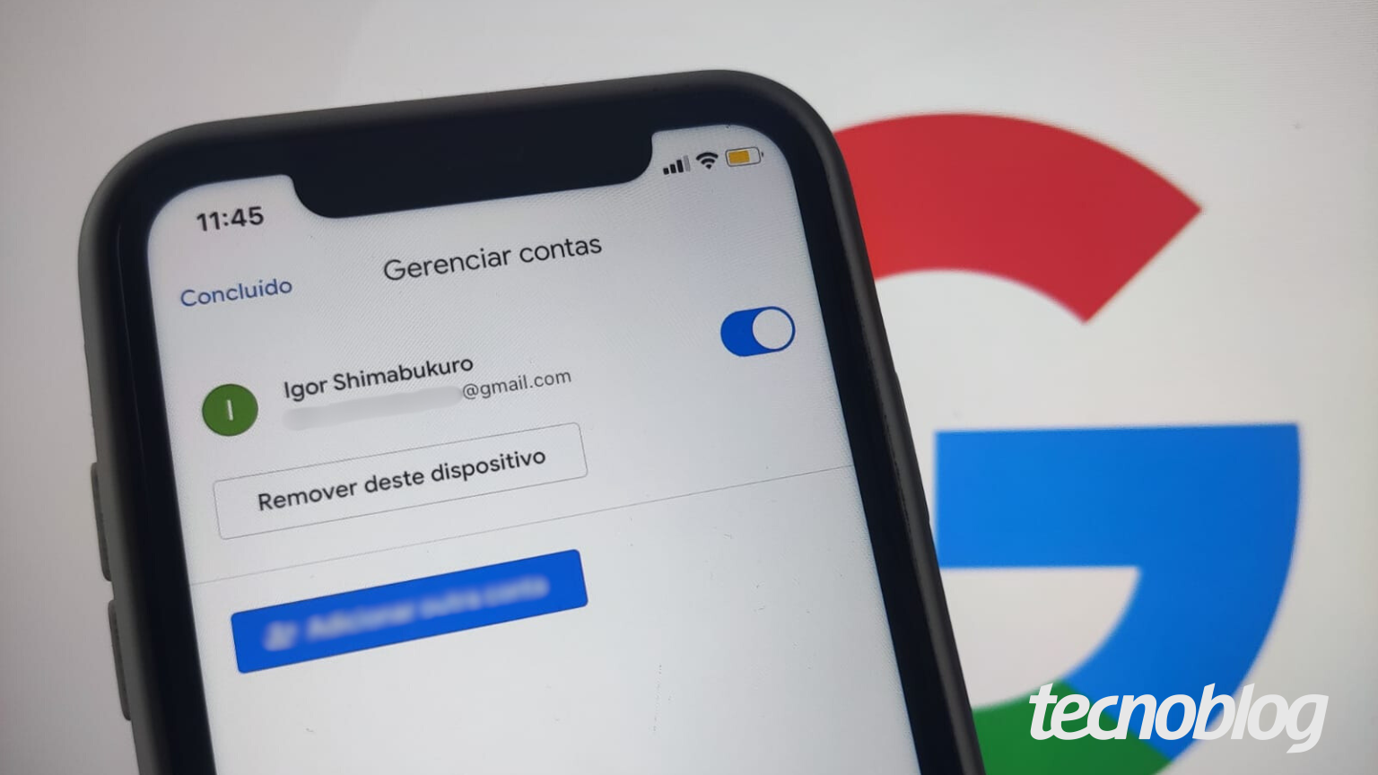 Como remover uma conta do Google do celular? Saiba tirar do Motorola, Xiaomi, Samsung ou iPhone • Aplicativos e Software • Tecnoblog