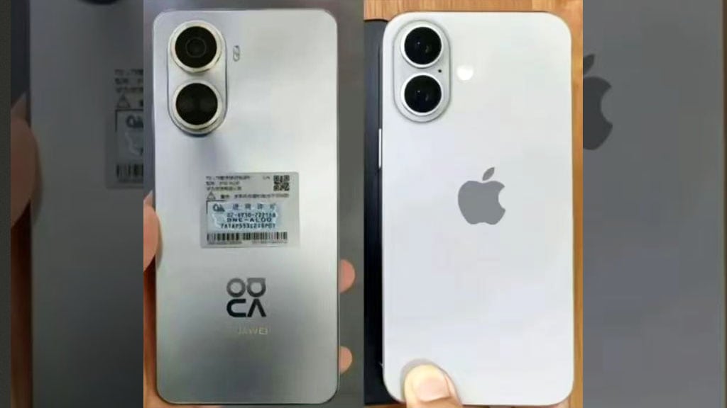 Comparação entre Huawei Nova 10 SE e iPhone 16