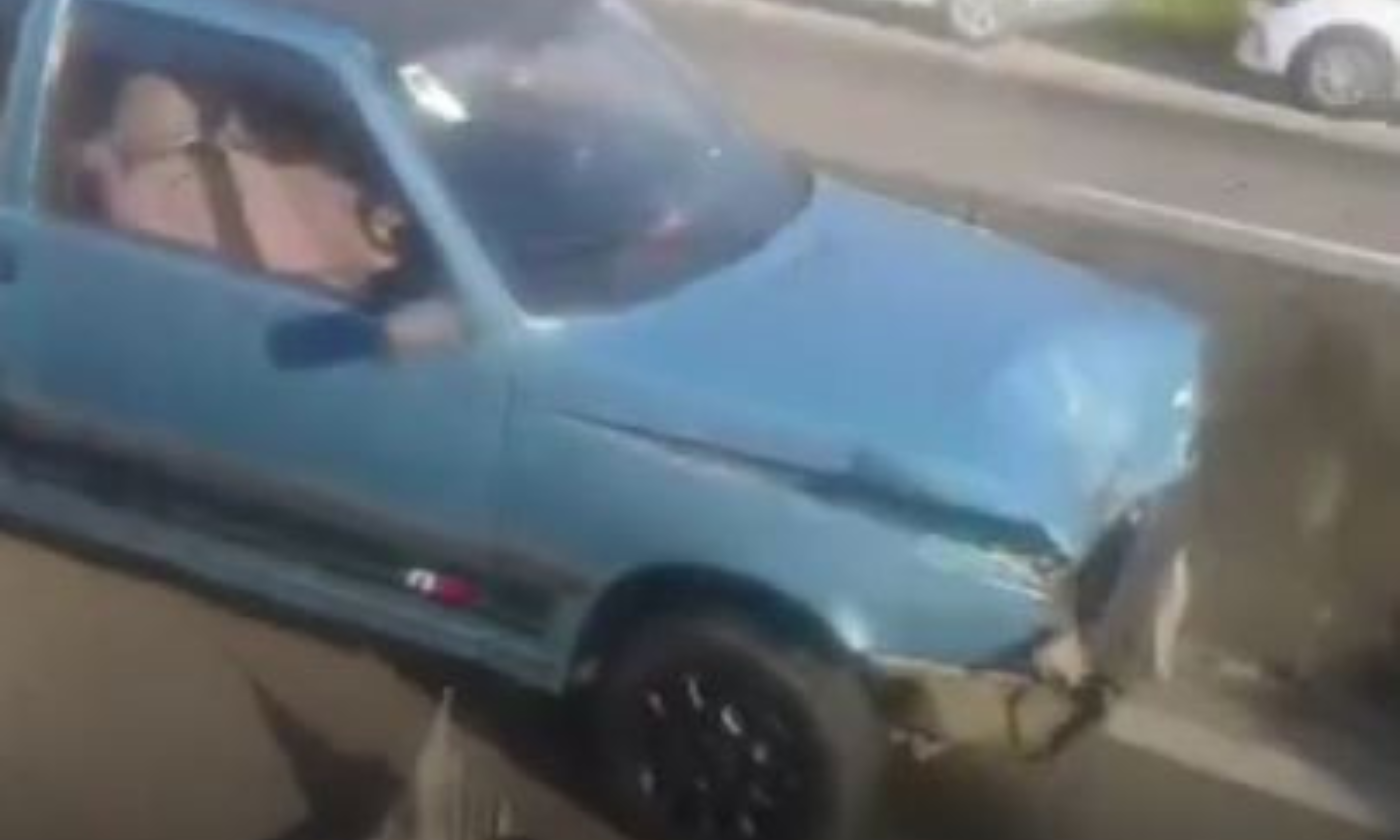 Engavetamento entre carros deixa cinco feridos em Maricá; vídeo | Enfoco