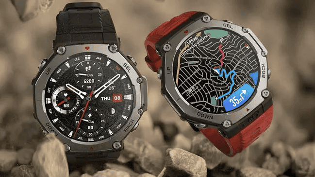 Amazfit T-Rex 3 com design robusto e tela de alta resolução