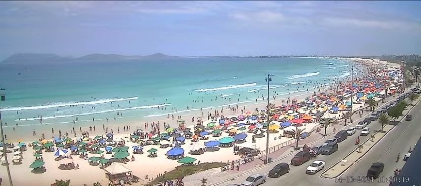 Cabo Frio tem segunda-feira (14) de sol entre nuvens e ventos moderados — RC24H