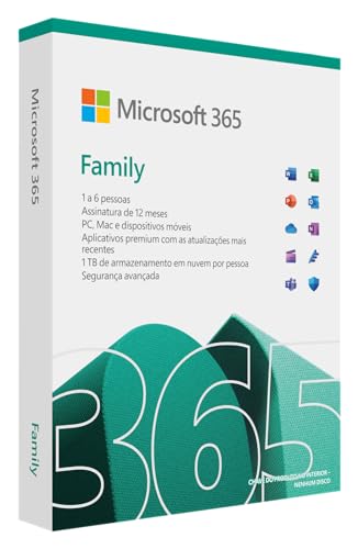 Assinatura Microsoft 365 Family na Amazon