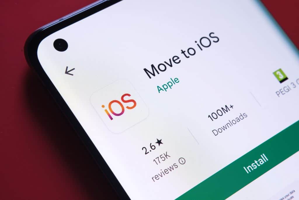 Aplicativo Move to iOS