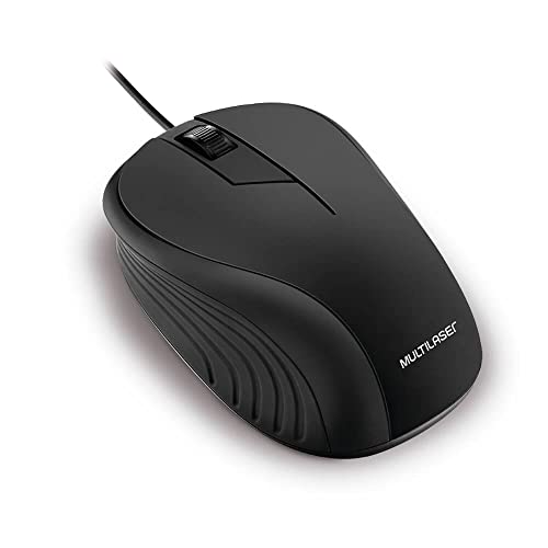 Mouse com Fio Multi Wave Textura Emborrachada Cabo de 130cm – MO222