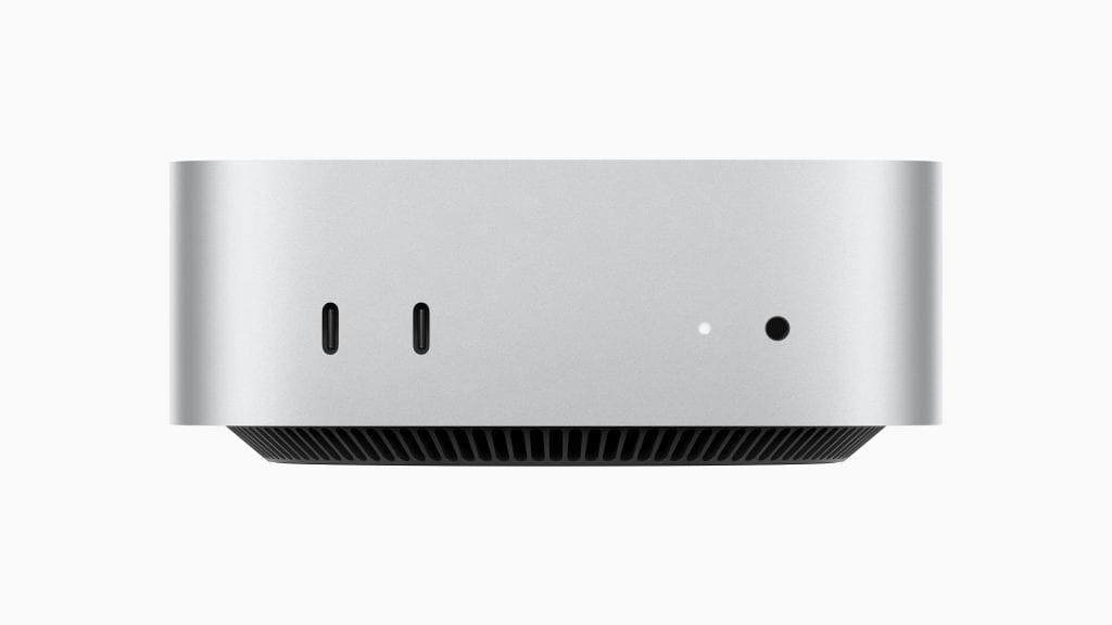 mac mini parte frontal