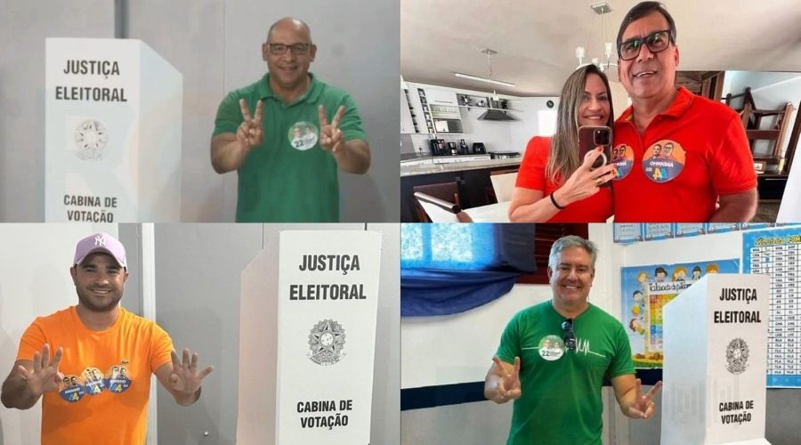 Arraial do Cabo: Candidatos à prefeitura votam em locais distintos neste domingo (6)