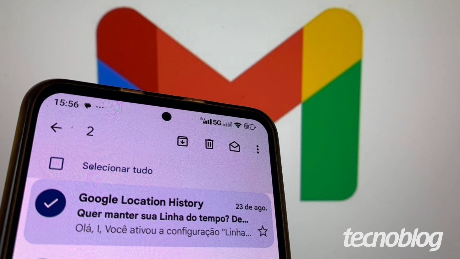 Como excluir e-mails da caixa de entrada do seu Gmail