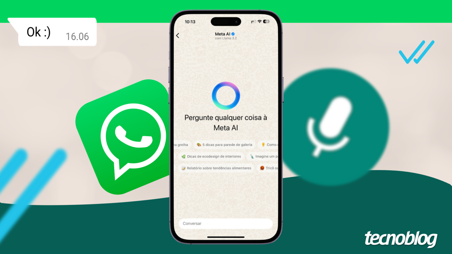 Como usar a Meta AI no WhatsApp