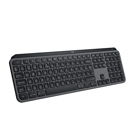 Teclado sem fio Logitech MX Keys S com iluminação inteligente