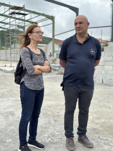 Prefeito de São Pedro da Aldeia acompanha obras do Centro Esportivo Rei Pelé