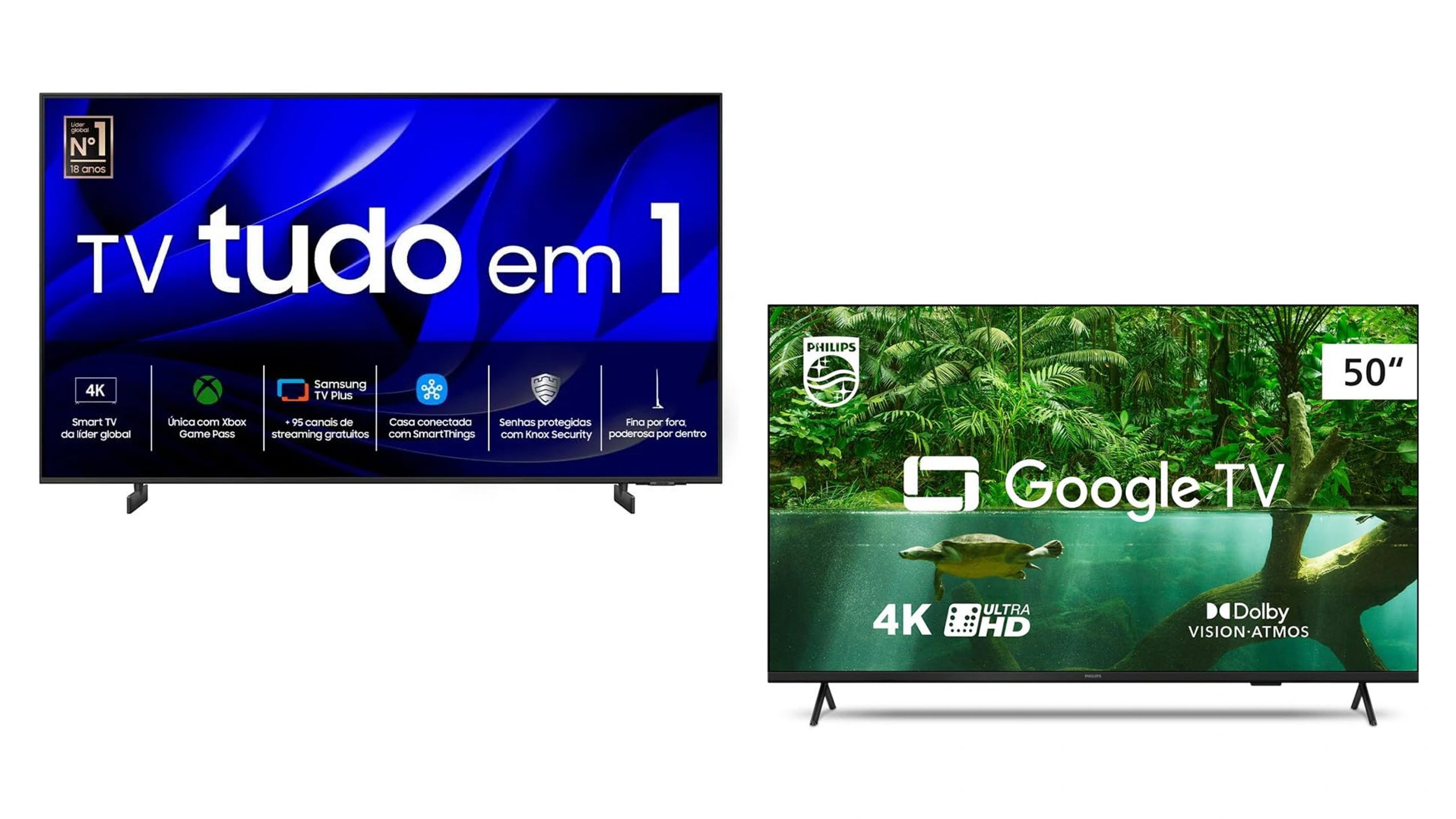 smart TVs com descontos imperdíveis na Amazon!