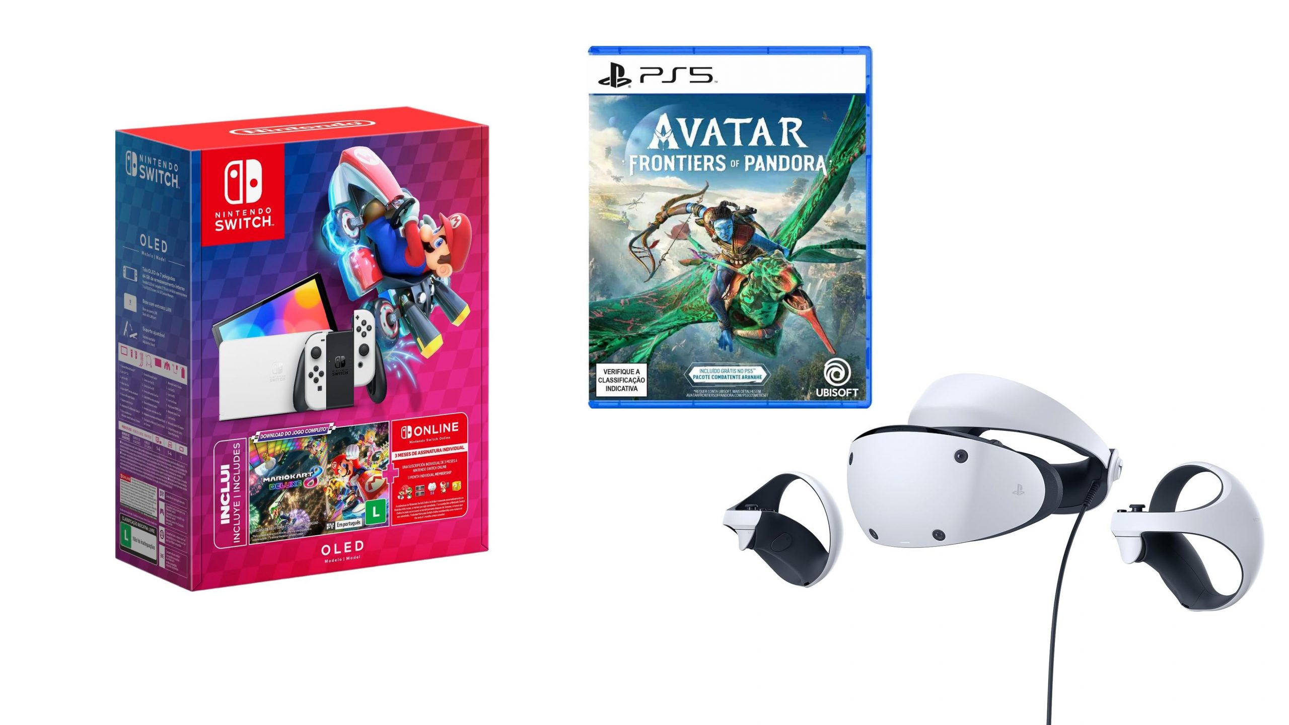 Ofertas do dia: consoles, games e acessórios PlayStation 5 e Nintendo Switch com até 60% off!