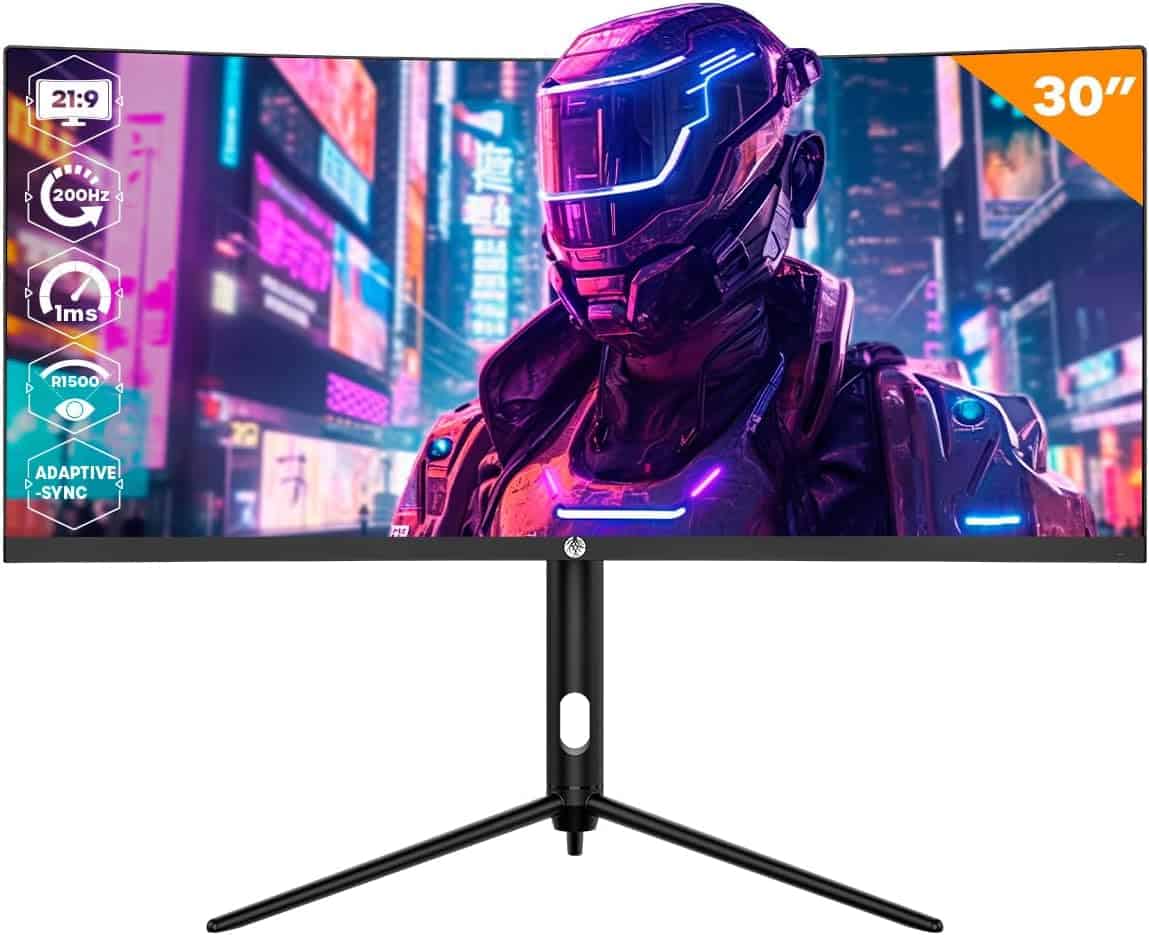 Monitor Gamer Haiz Curvo 30 polegadas