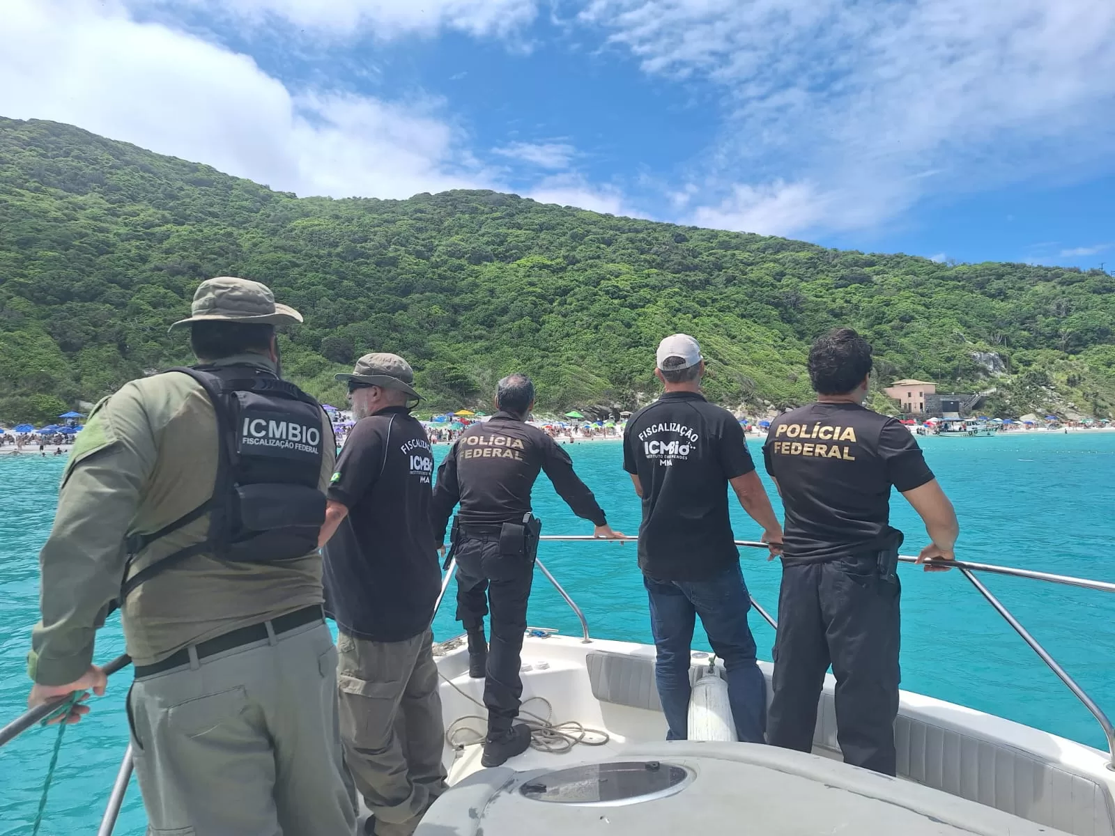 PF e ICMBio deflagram operação contra pesca ilegal em Arraial do Cabo — RC24H