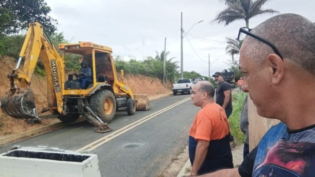 Ação da Defesa Civil em Búzios