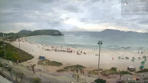 Fim de semana será de tempo instável com previsão de chuva em Cabo Frio — RC24H