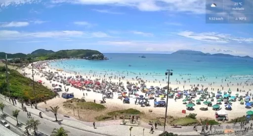 Tempo instável marca o feriado prolongado em Cabo Frio — RC24H