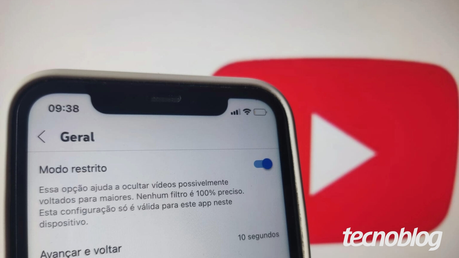 Como ativar e desativar o Modo Restrito do YouTube • Aplicativos e Software • Tecnoblog