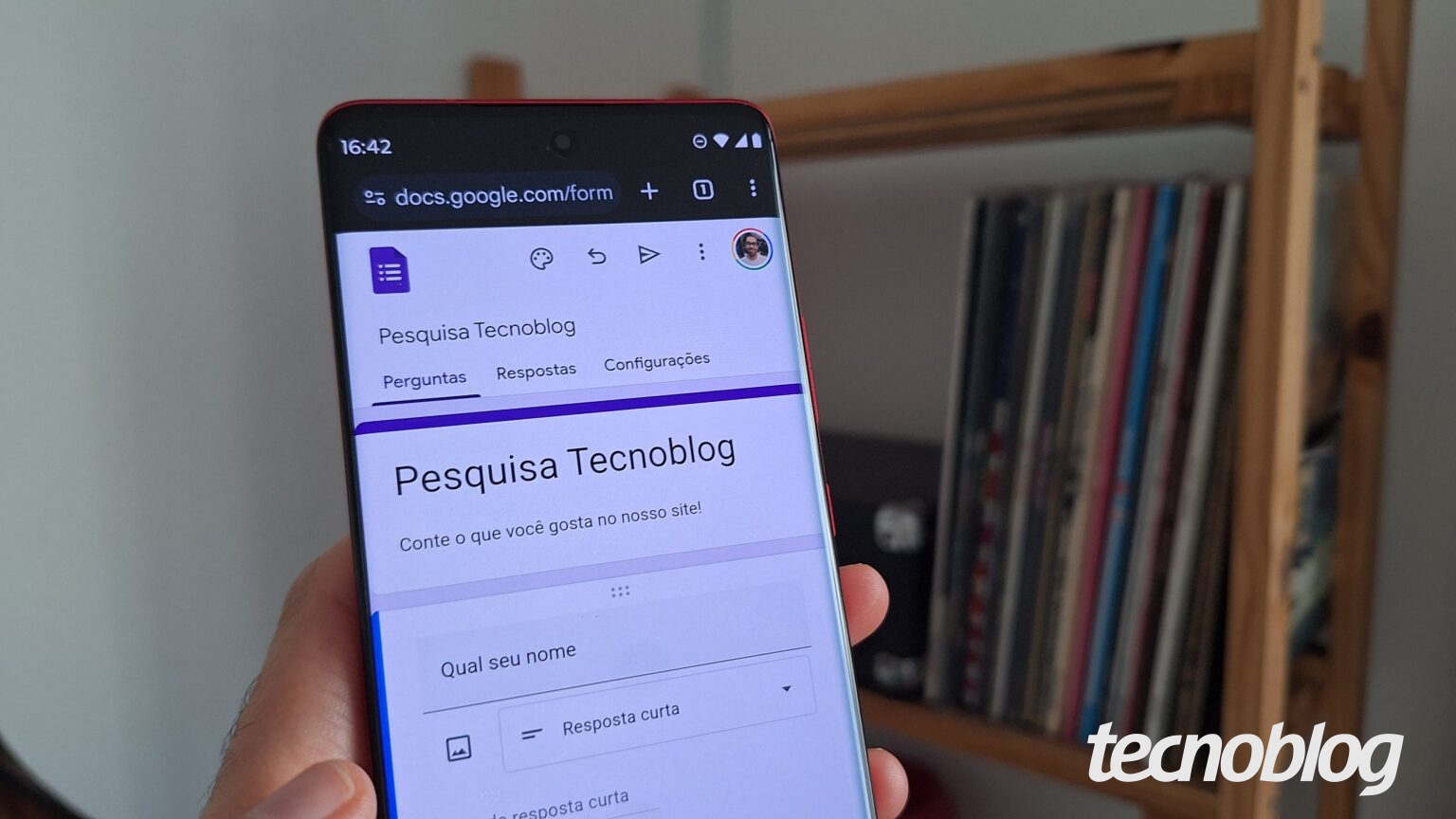 Como criar um formulário no Google Forms pelo celular ou PC • Aplicativos e Software • Tecnoblog