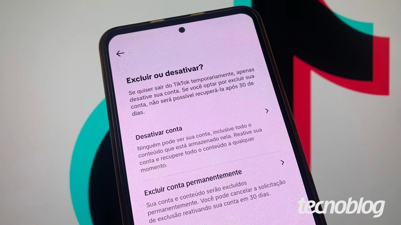 Como excluir uma conta do TikTok? Saiba apagar seu perfil na rede social • Aplicativos e Software • Tecnoblog