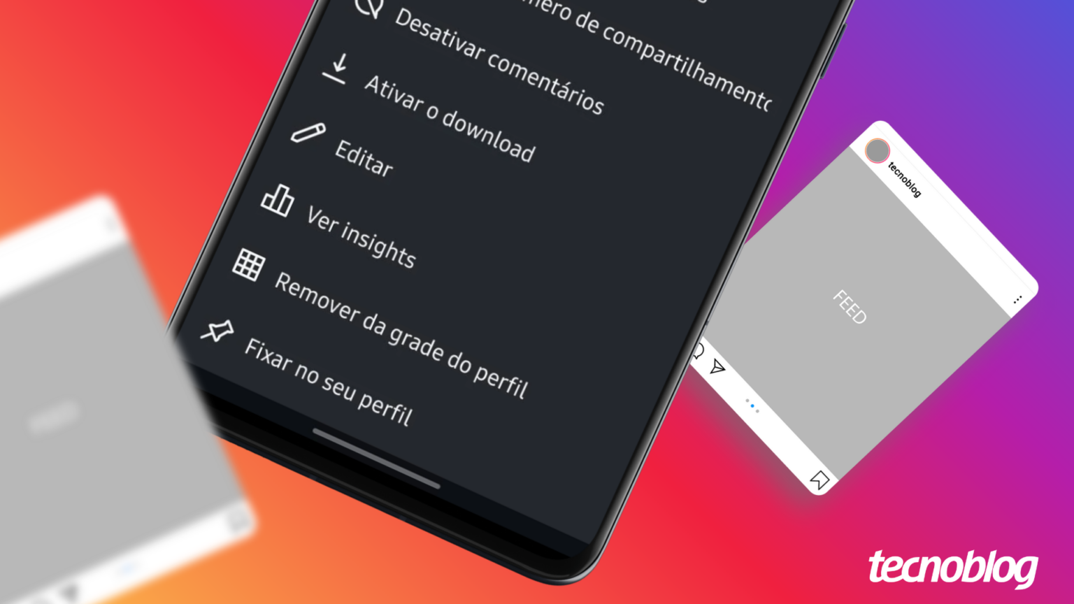 Como fixar ou desafixar uma foto no Feed do Instagram • Aplicativos e Software • Tecnoblog