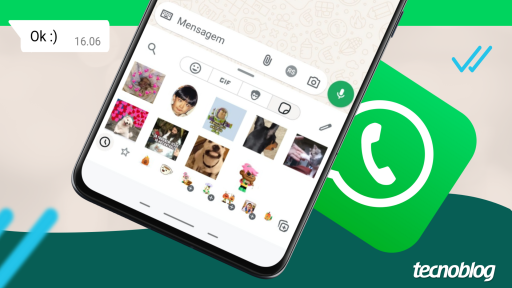 Como mandar figurinhas em conversas no WhatsApp • Aplicativos e Software • Tecnoblog