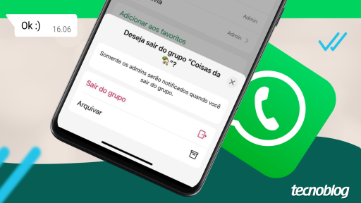 Como sair de um grupo do WhatsApp pelo celular ou PC • Aplicativos e Software • Tecnoblog