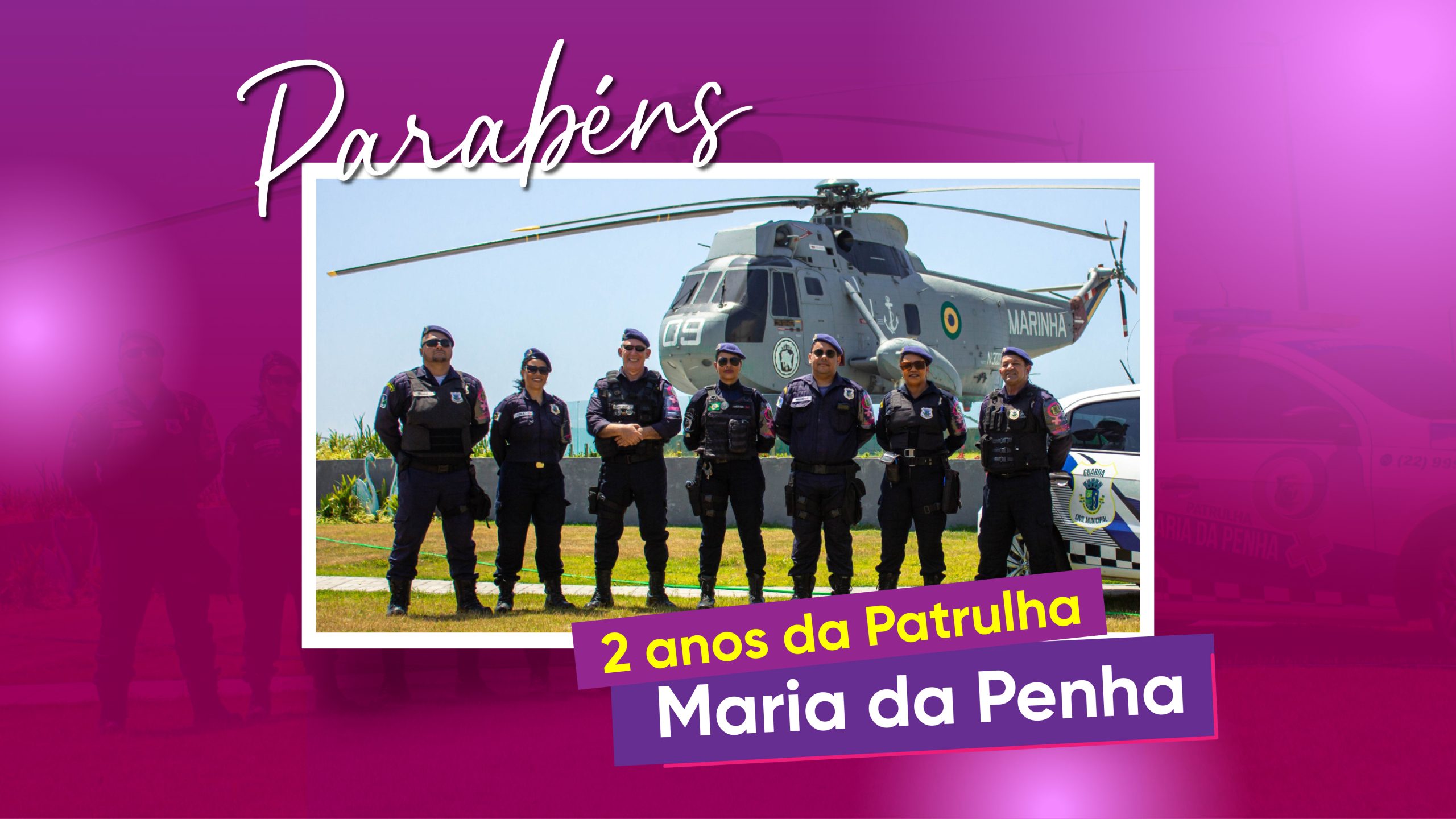 Patrulha Maria da Penha aldeense comemora dois anos com evento na Câmara Municipal