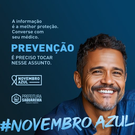 Prefeitura de Saquarema inicia campanha do Novembro Azul